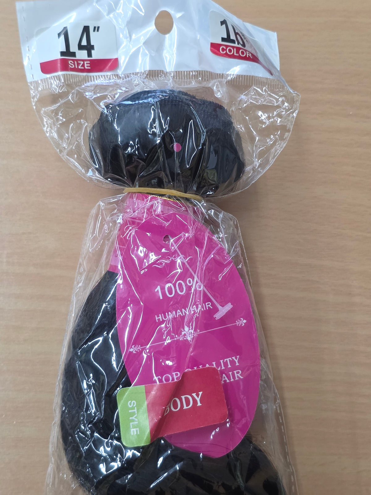 Premium 100% Human Hair Body Wave Bundles – Color 1B