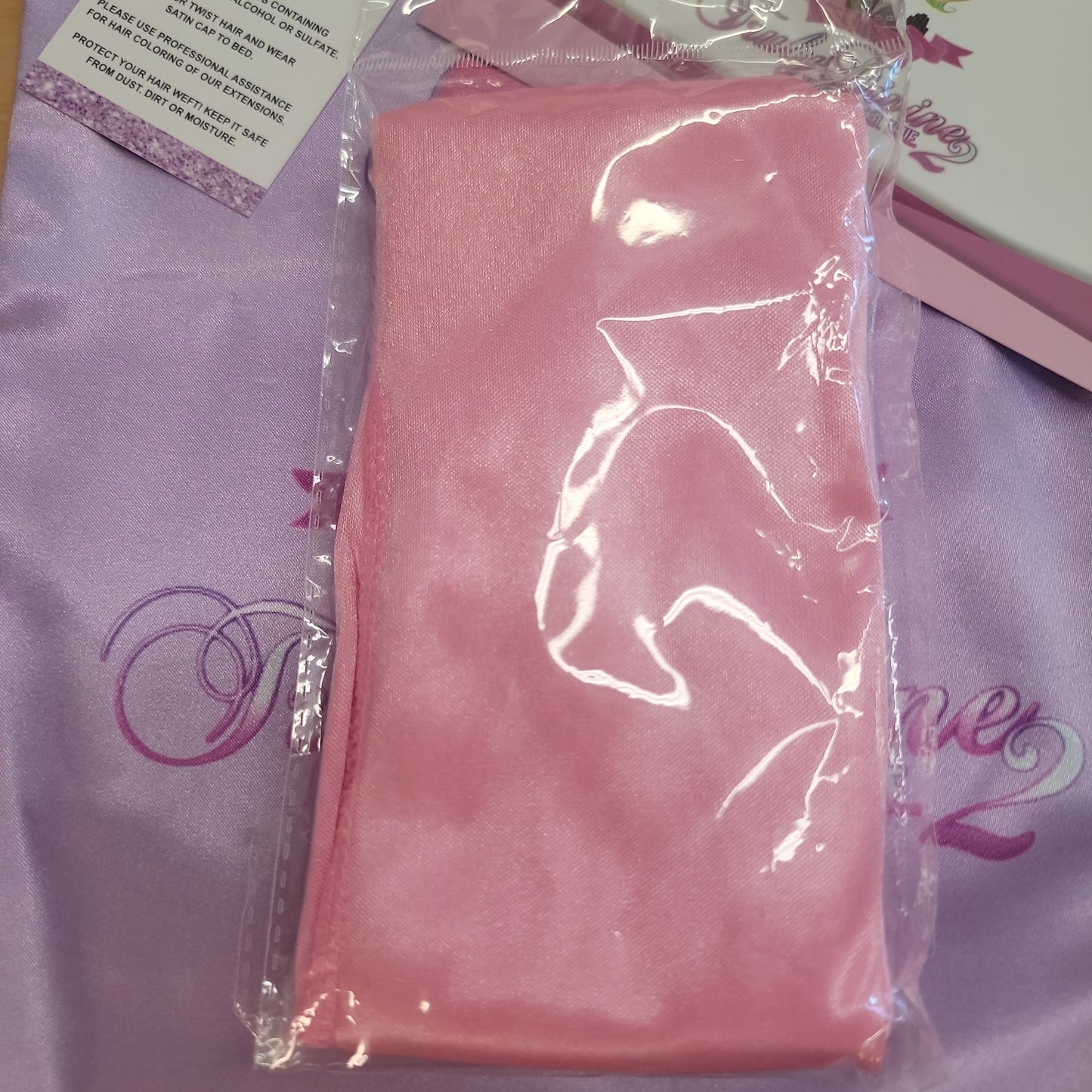 Silky satin durag