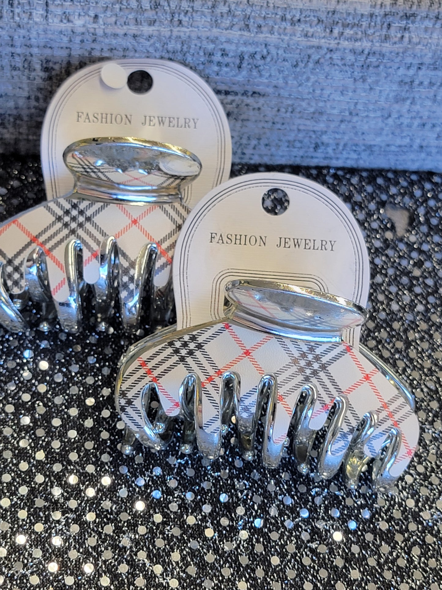 All About the Stripes Hair Clip