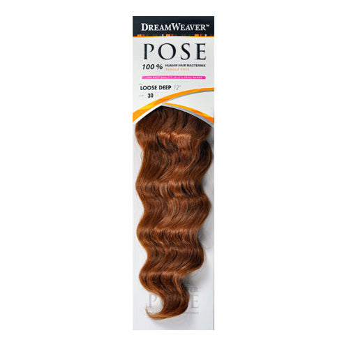 Human Hair Weave ModelModel Pose ZL012 Loose Deep