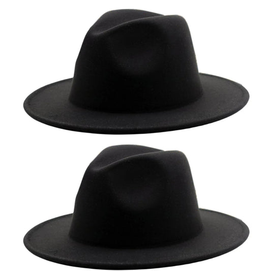 Black Fedora Hat
