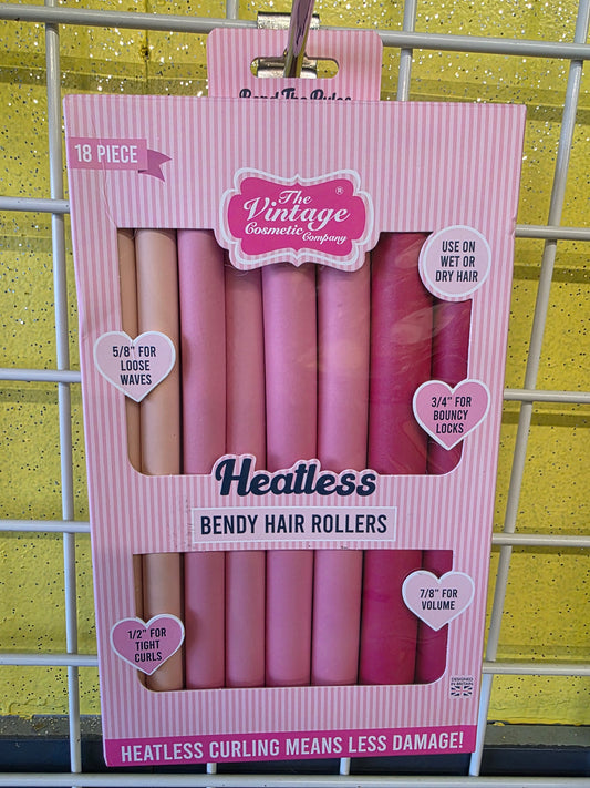 The Vintage Cosmetic Heatless Bendy Rollers