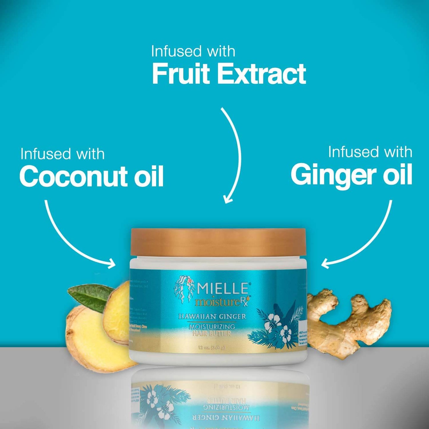 MIELLE MOISTURE RX HAWAIIAN GINGER MOISTURIZING HAIR BUTTER