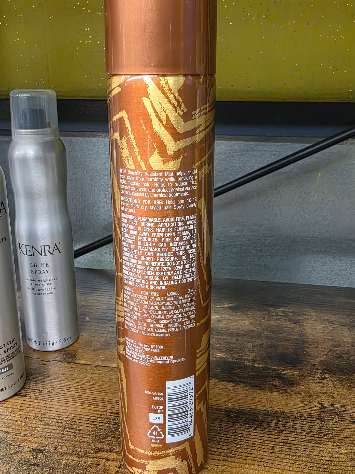 MIZANI STYLING FINISH AND POLISH HUMIDTY RESISTANT MIST