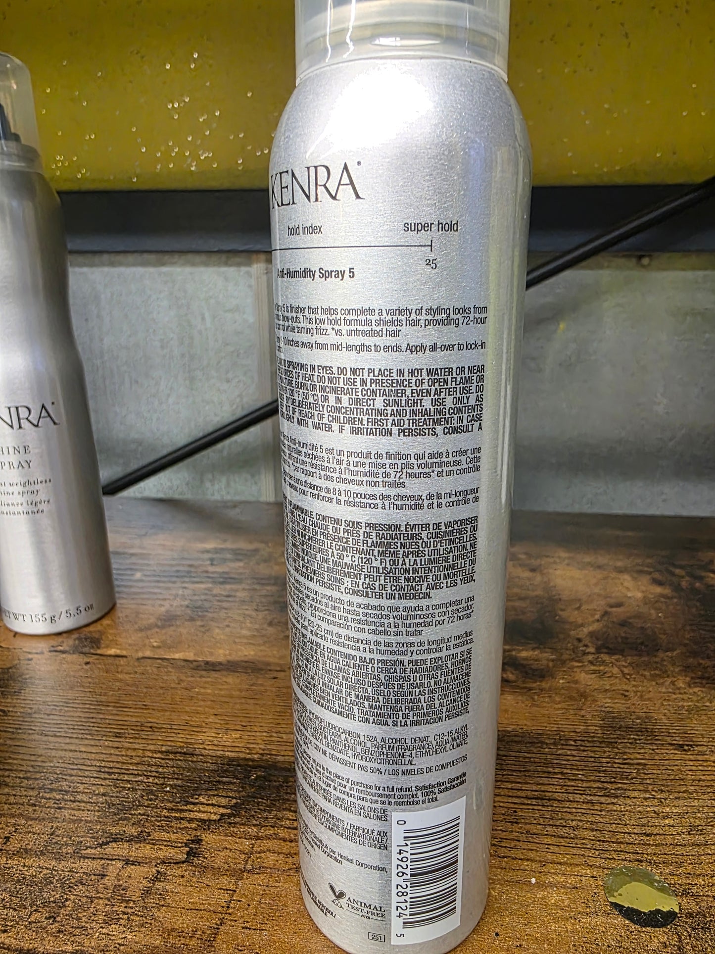 Kenra Anti Humidity 5 Frizz & Static Control Spray