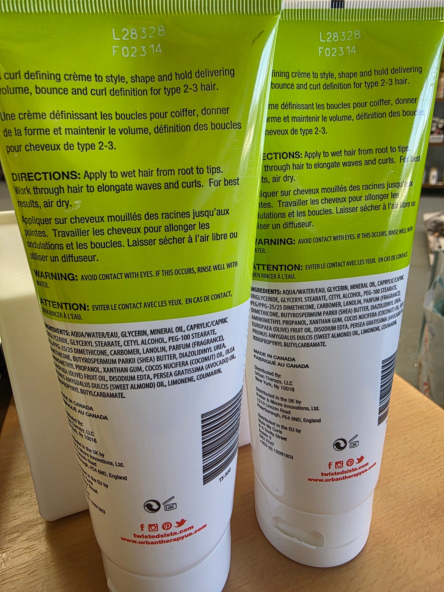 URBAN THERAPY TWISTED SISTA CURL ACTIVATOR CREME