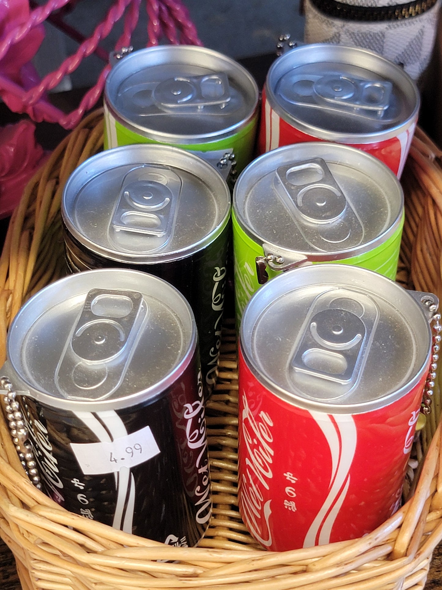 Wet Wipes Mini KeyChain Cans