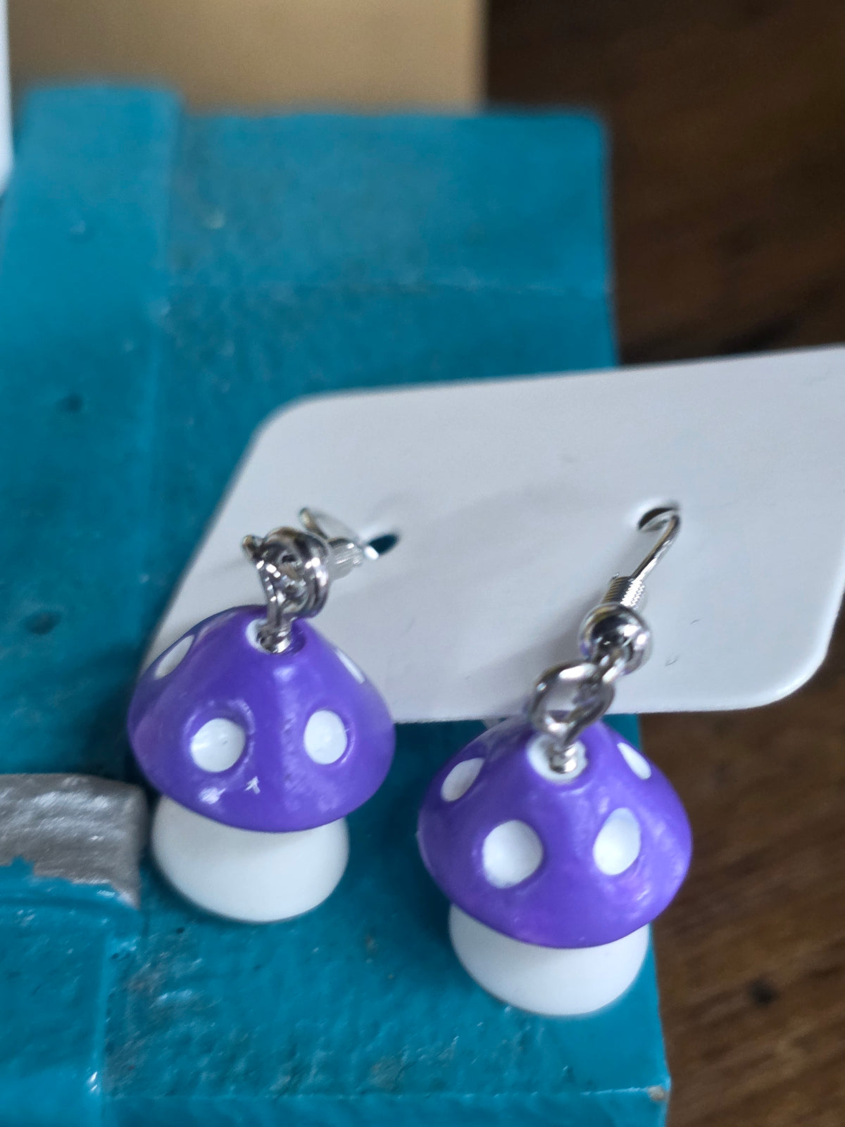 Whimsical Enamel Charm Earrings – Nature & Fruit Styles