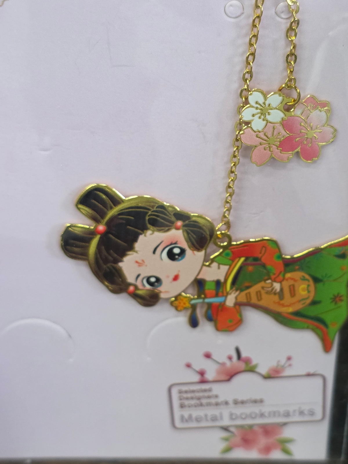 Chibi Ancient Chinese Dynasty Princess Metal Bookmarks – Cute Vintage Hanfu Collection
