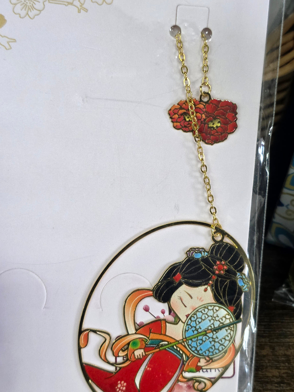 Chibi Ancient Chinese Dynasty Princess Metal Bookmarks – Cute Vintage Hanfu Collection