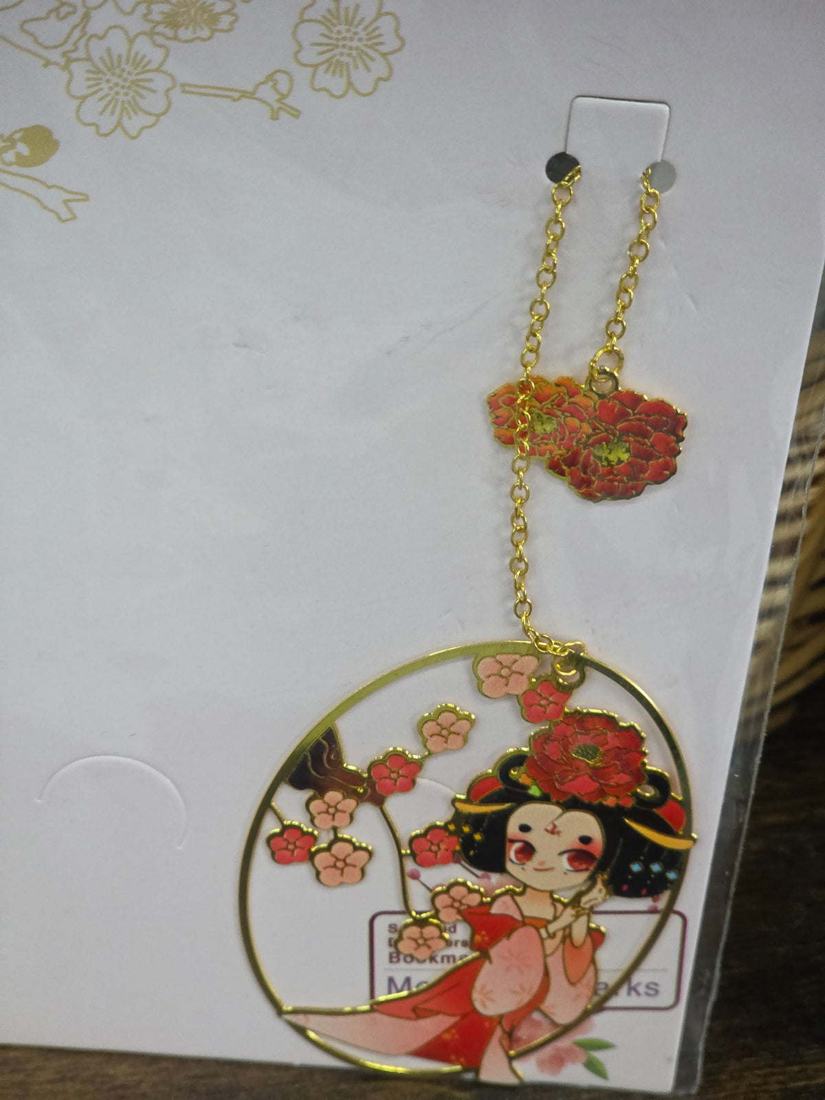 Chibi Ancient Chinese Dynasty Princess Metal Bookmarks – Cute Vintage Hanfu Collection