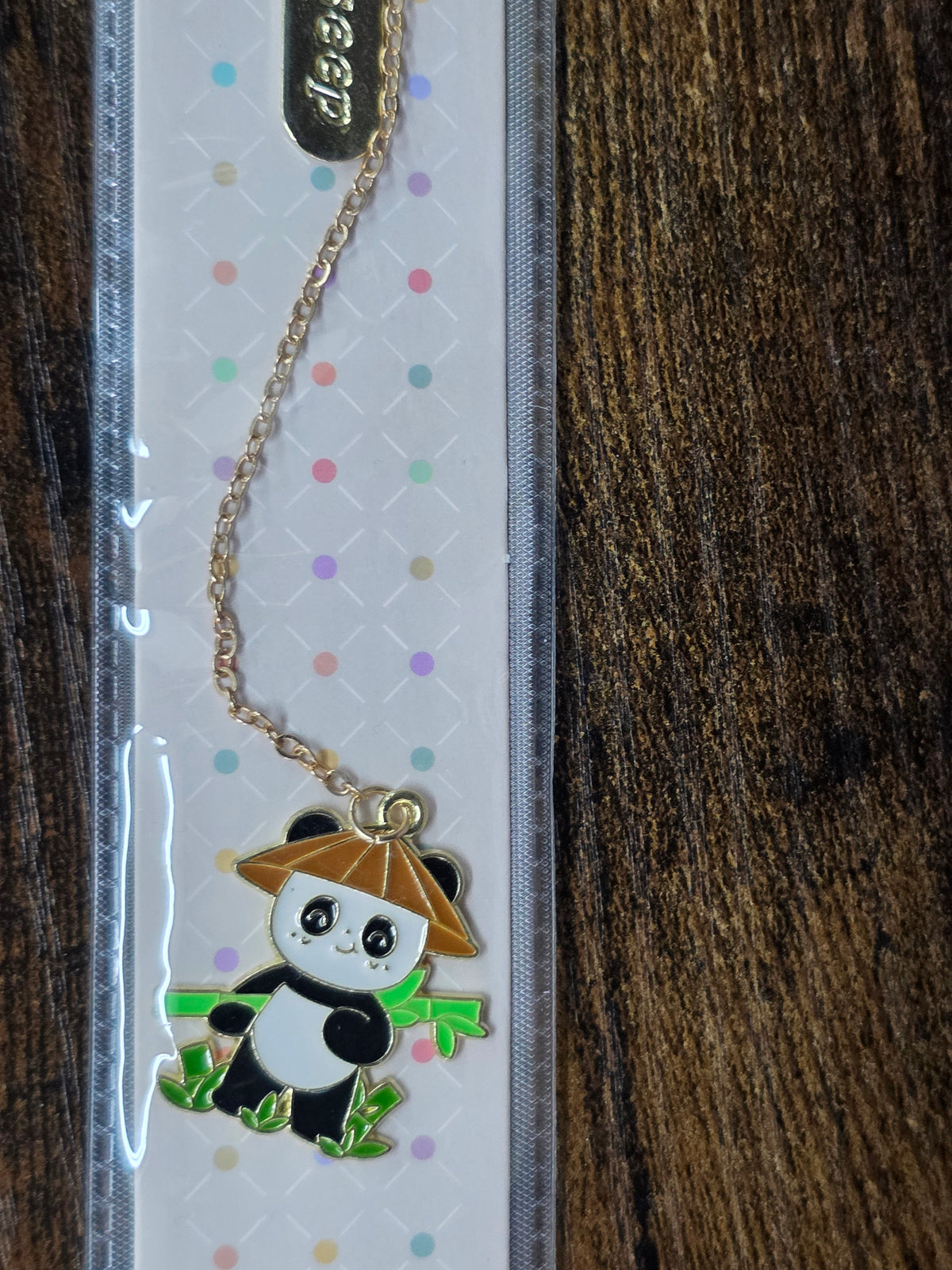 Enamel Charm Metal Chain Bookmark Collection