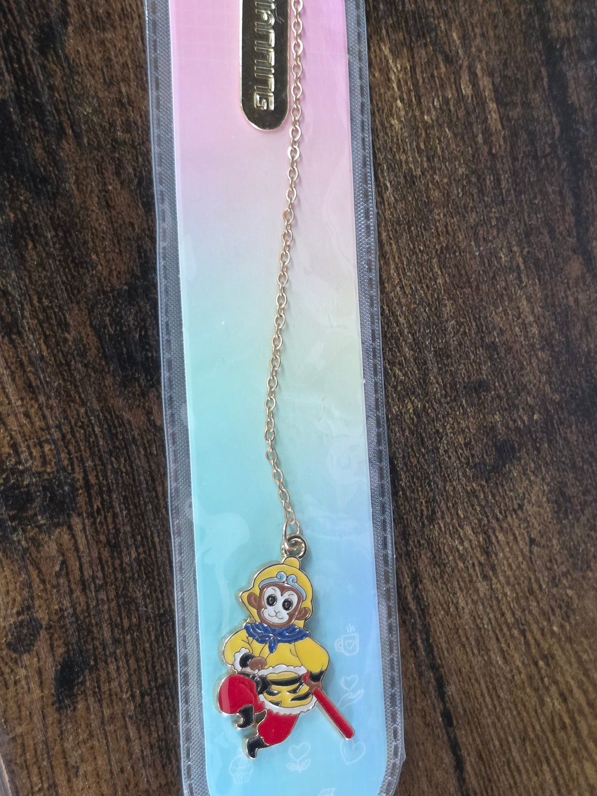 Enamel Charm Metal Chain Bookmark Collection