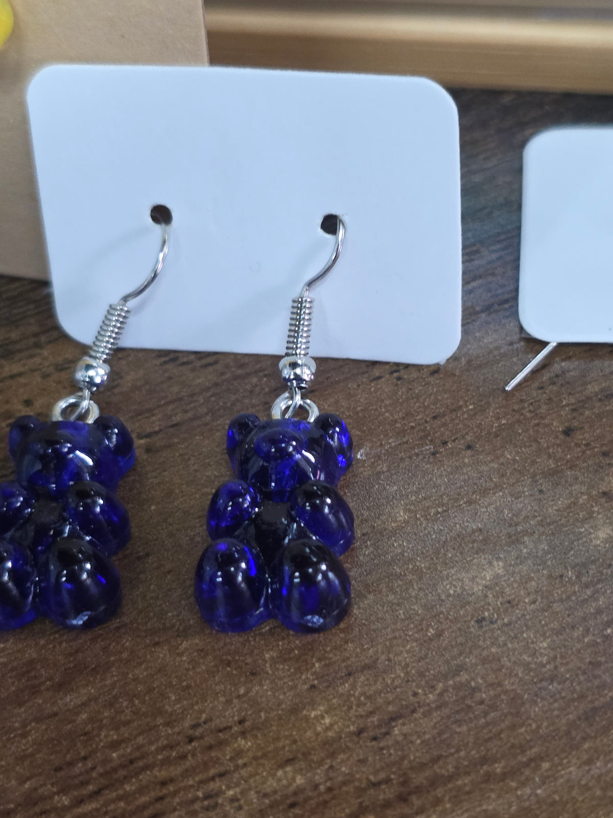 Y2K Translucent Gummy Bear Drop Earrings
