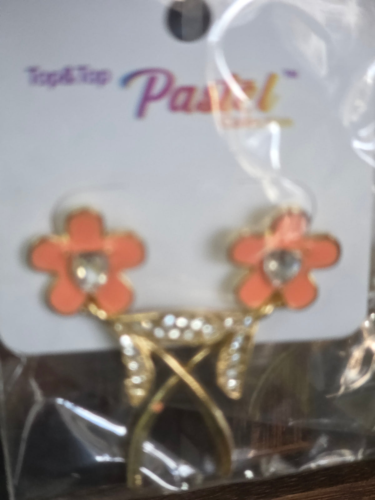 Pastel Collection Floral Drop Earrings – Top & Top