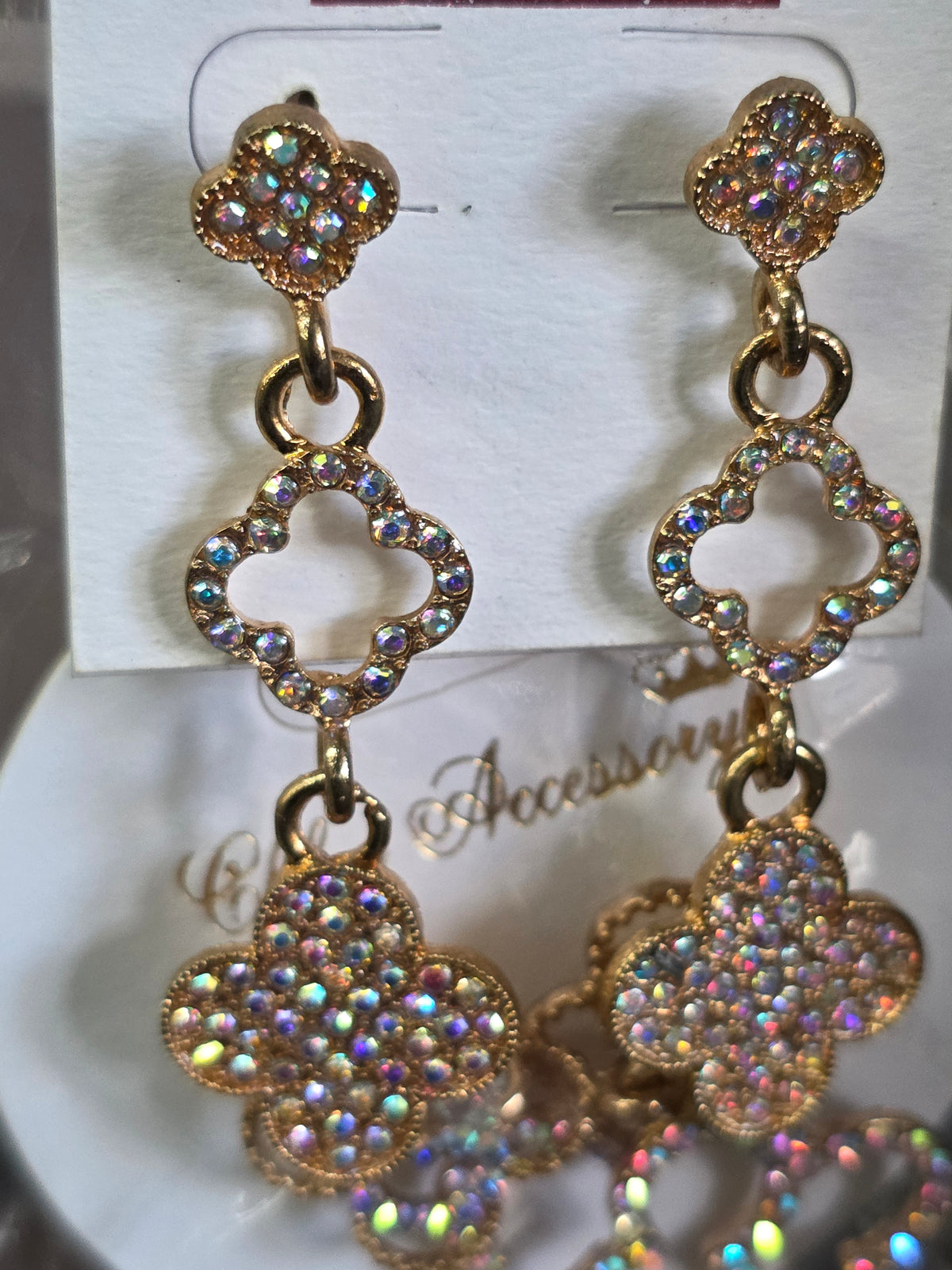 Clover Drop Earrings