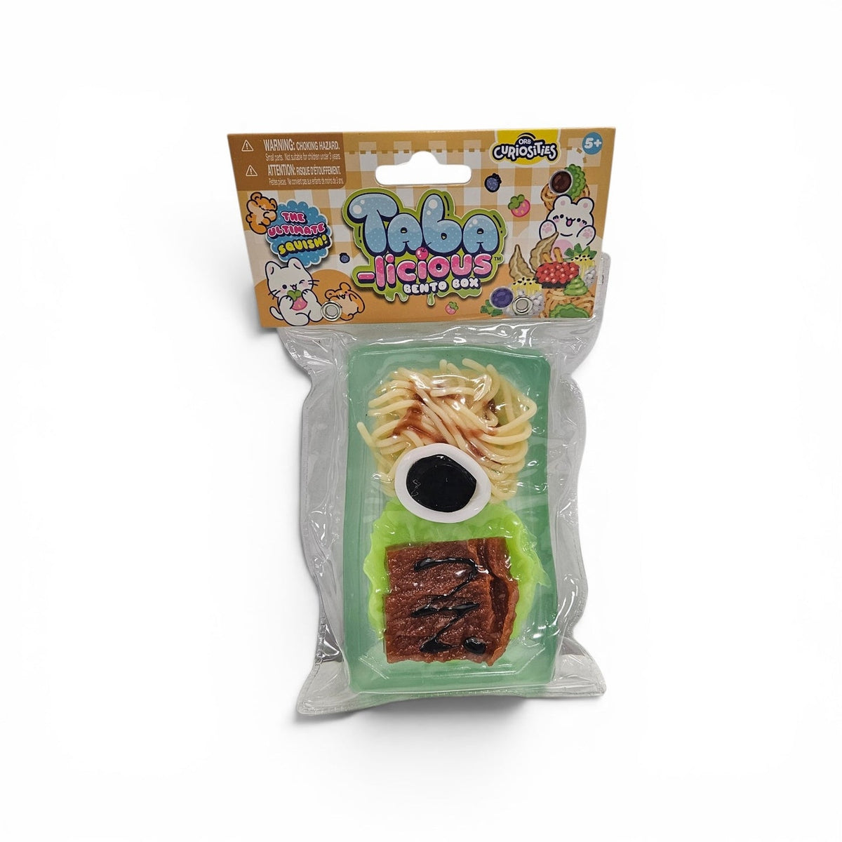 Taba-licious Bento Box Squishy Toy – Spaghetti Monster Style