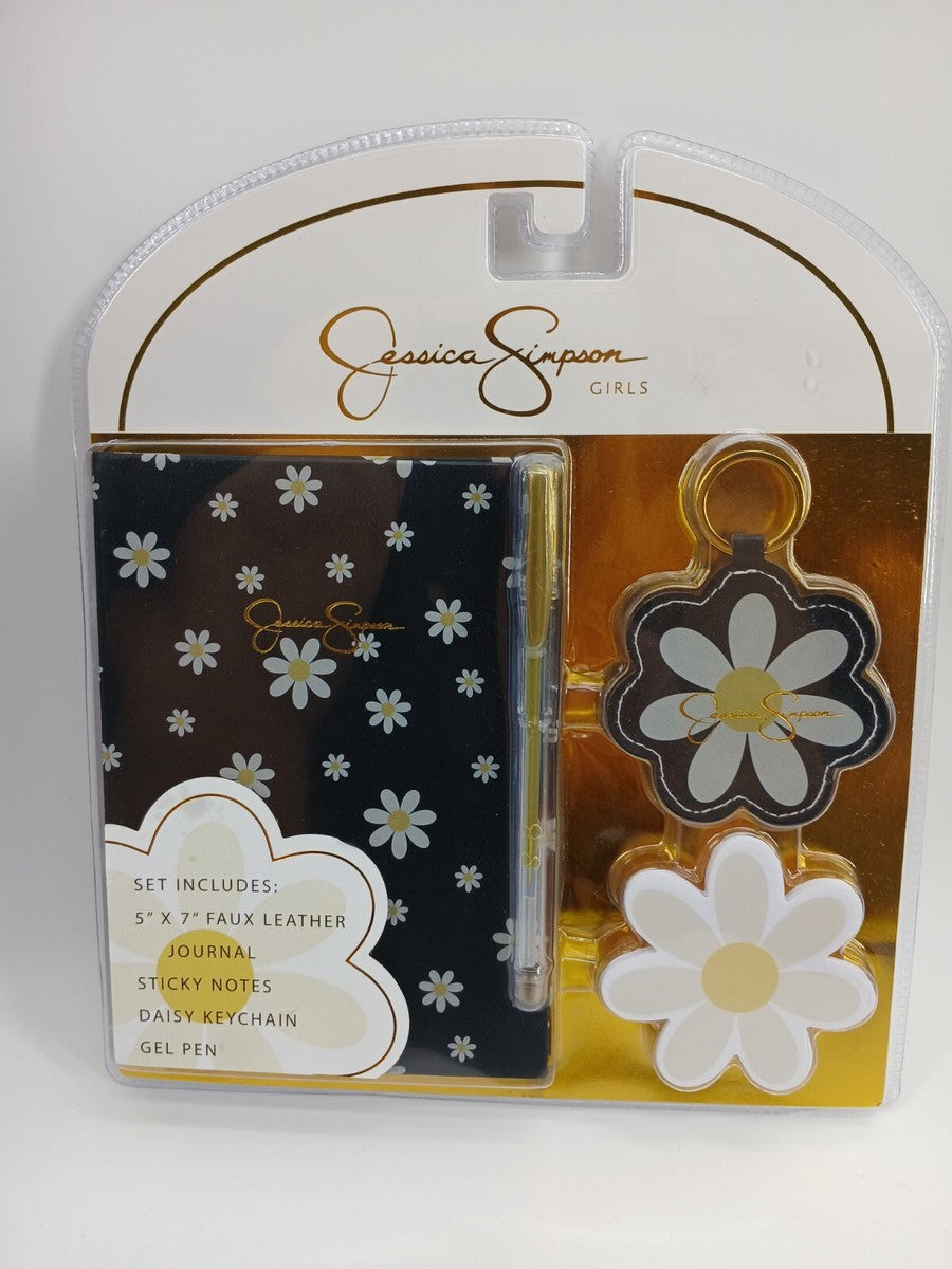 Jessica Simpson Golden Daisy Luxury Stationery & Journal Gift Set
