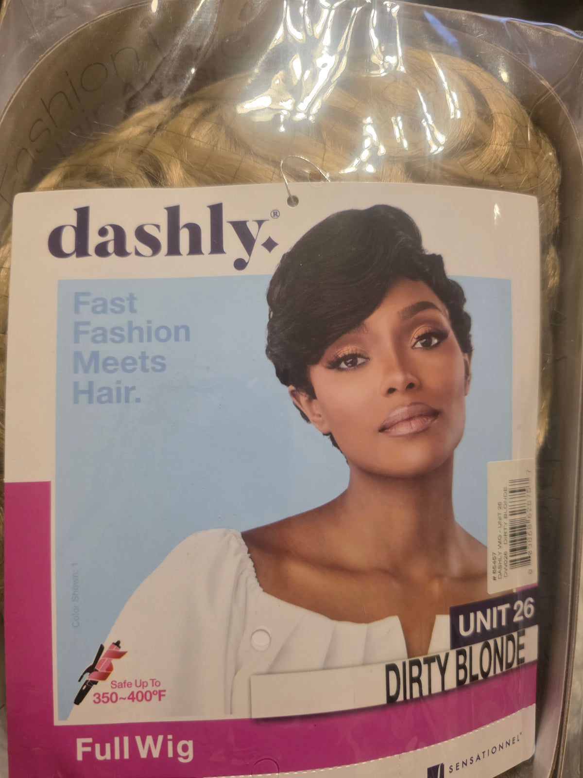Sensationnel Dashly Synthetic Full Wig – Unit 26 (Dirty Blonde)
