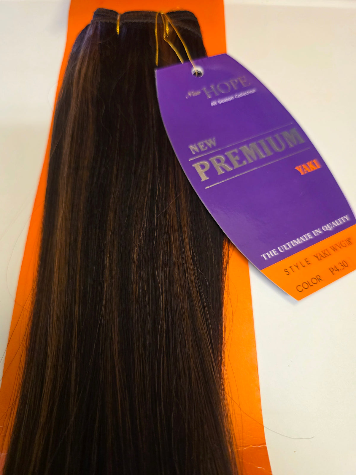 Premium Yaki Human Hair Weave