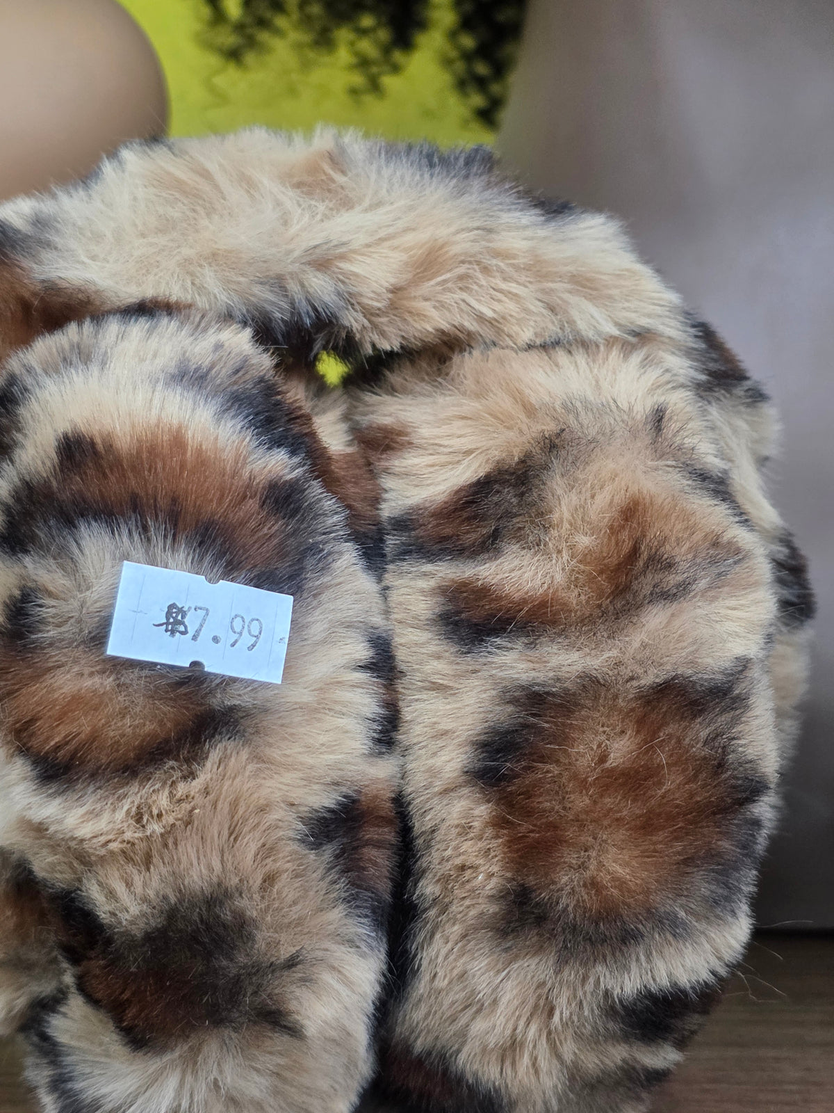 Leopard Print Faux Fur Earmuffs