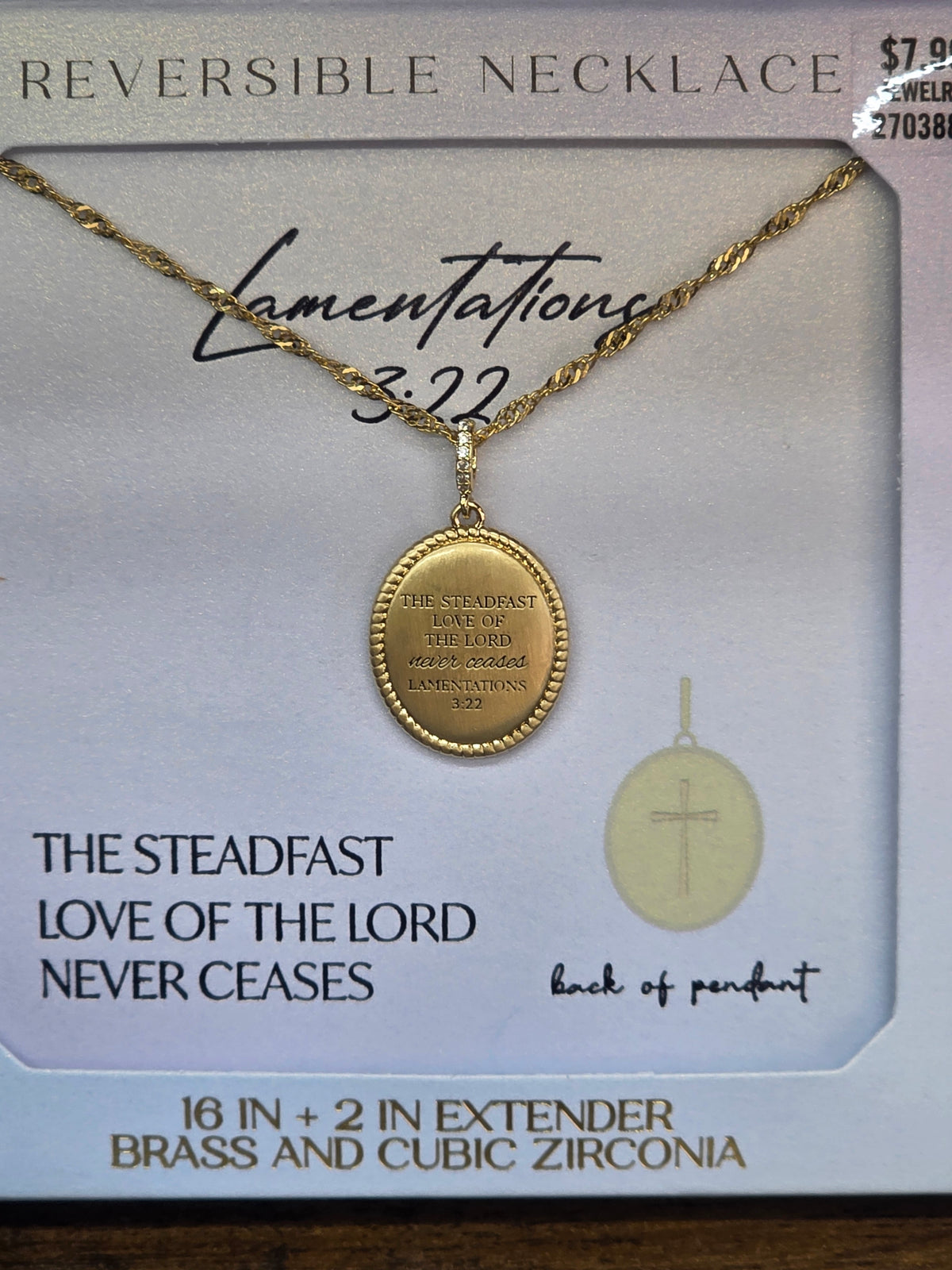 Inspirational Scripture Verse Necklace Collection
