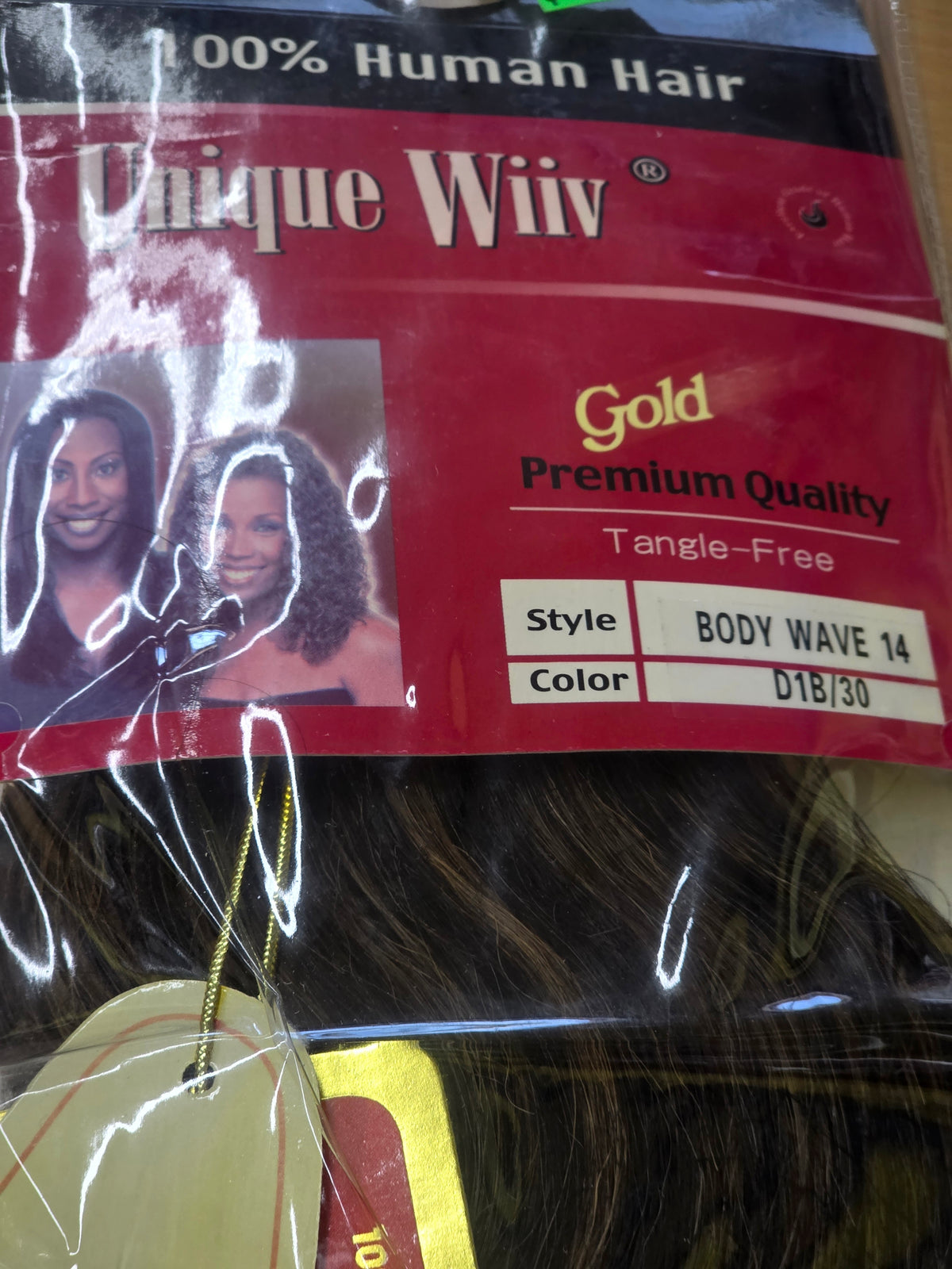 Unique Wiiv Gold Premium Quality Body Wave Extensions