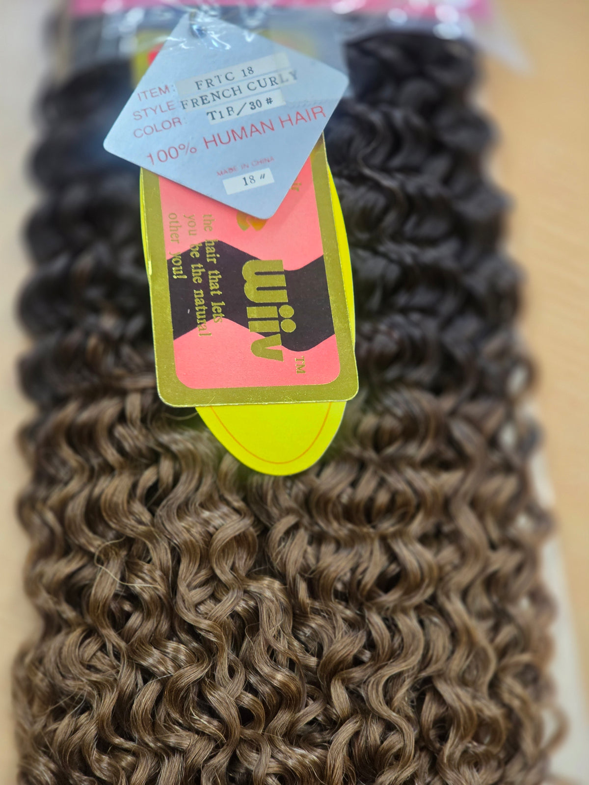 Unique Wiiv Premium Quality French Curly Extensions