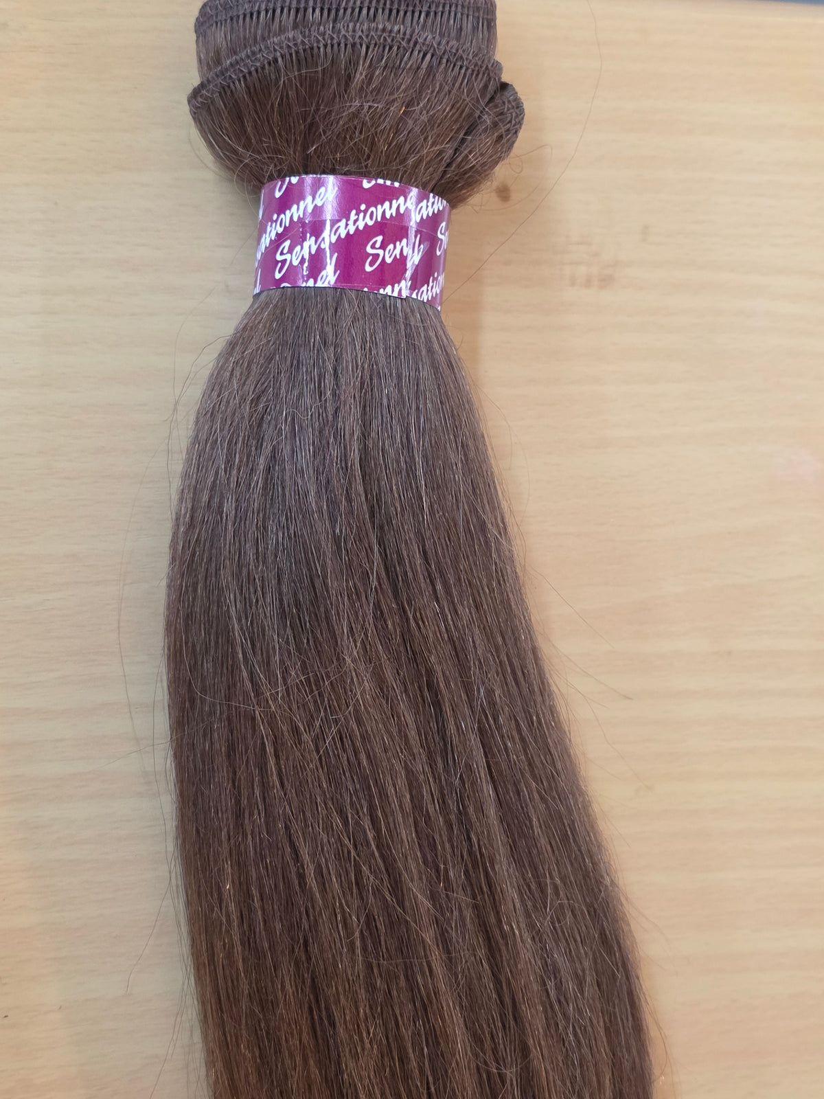 Sensationnel Premium 100% Human Hair Straight Extensions.