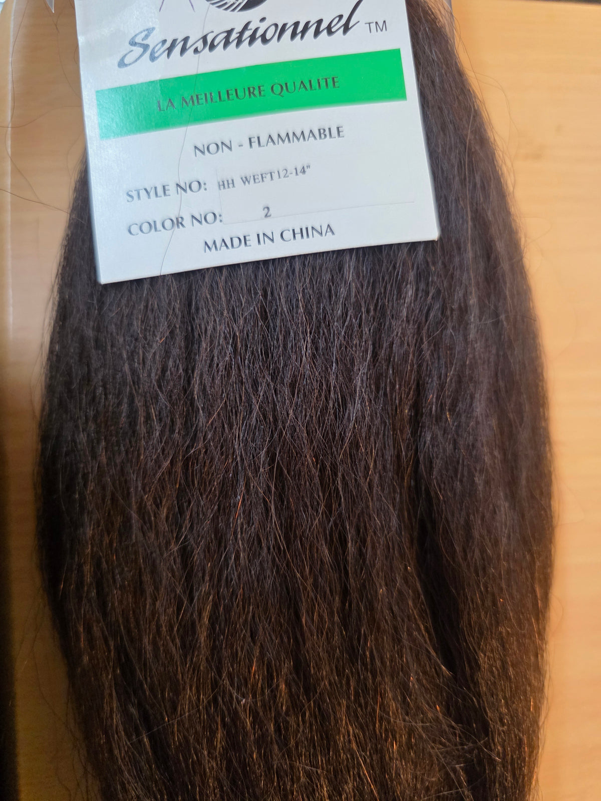 Sensationnel Premium 100% Human Hair Straight Extensions.