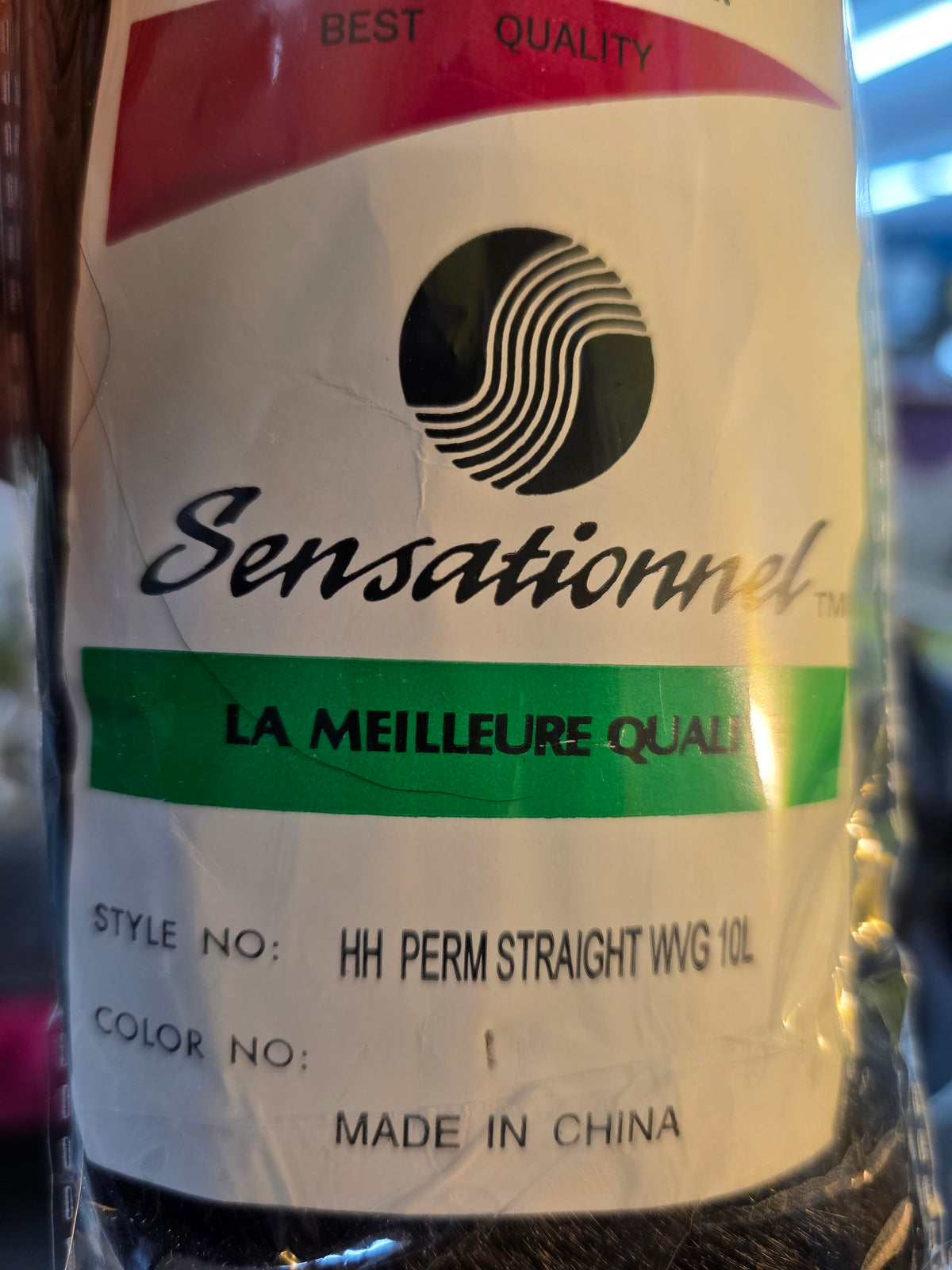 Sensationnel Premium 100% Human Hair Straight Extensions.