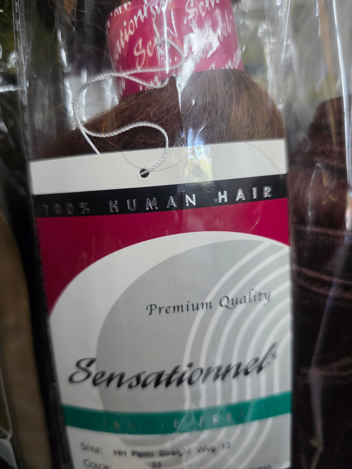 Sensationnel Premium 100% Human Hair Straight Extensions.