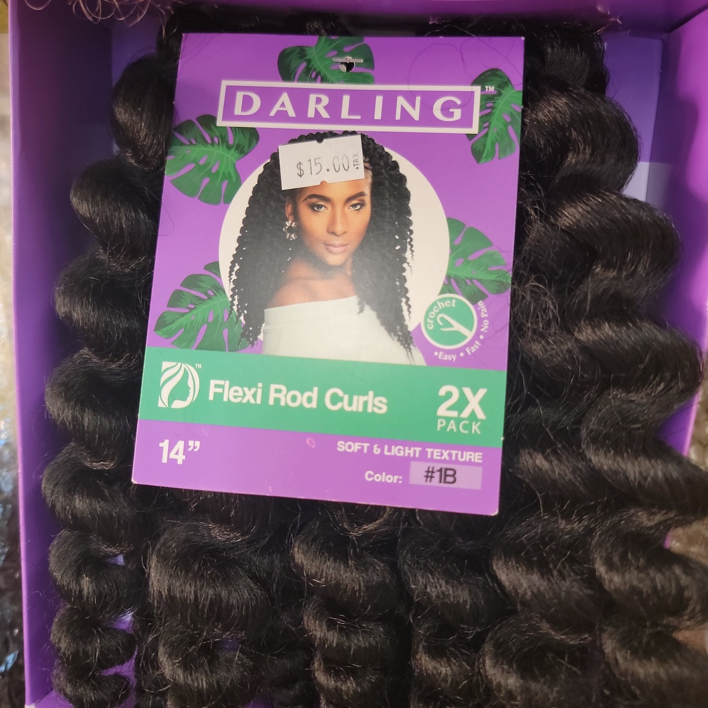 Darling flexi rod curls