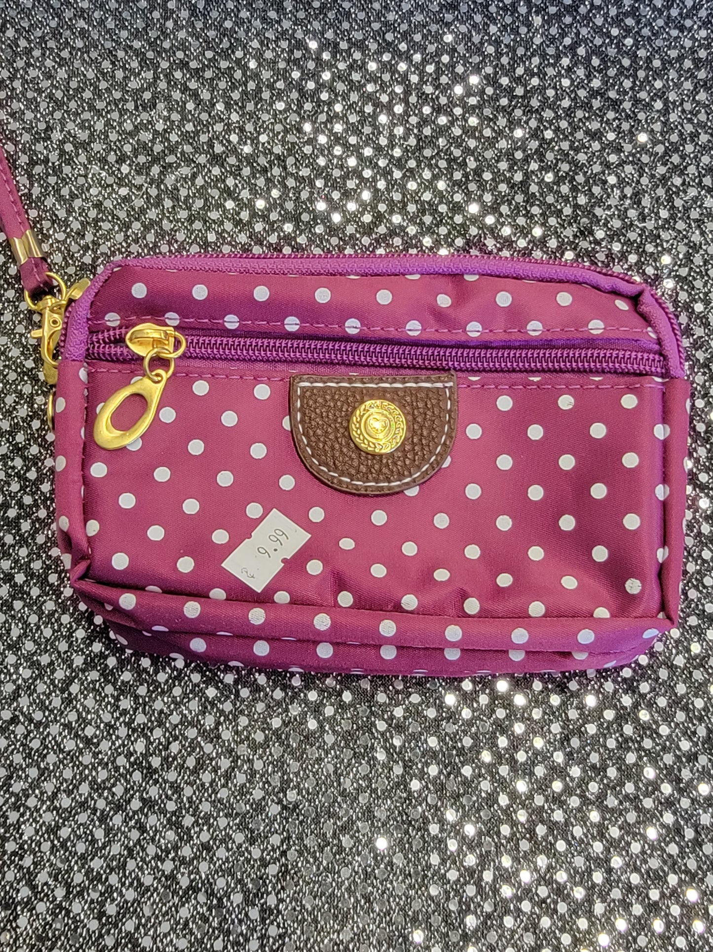 Royal Dots Wallets Keychain Clutch