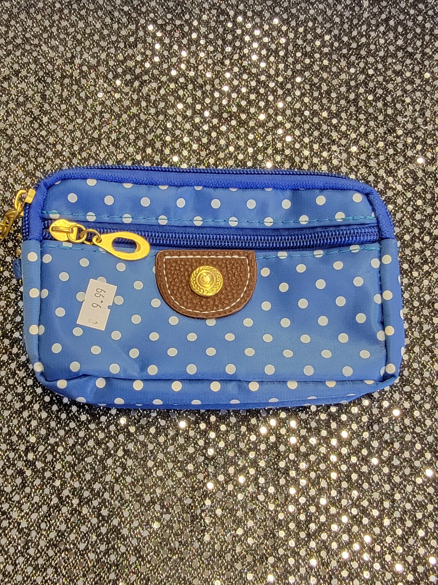 Royal Dots Wallets Keychain Clutch