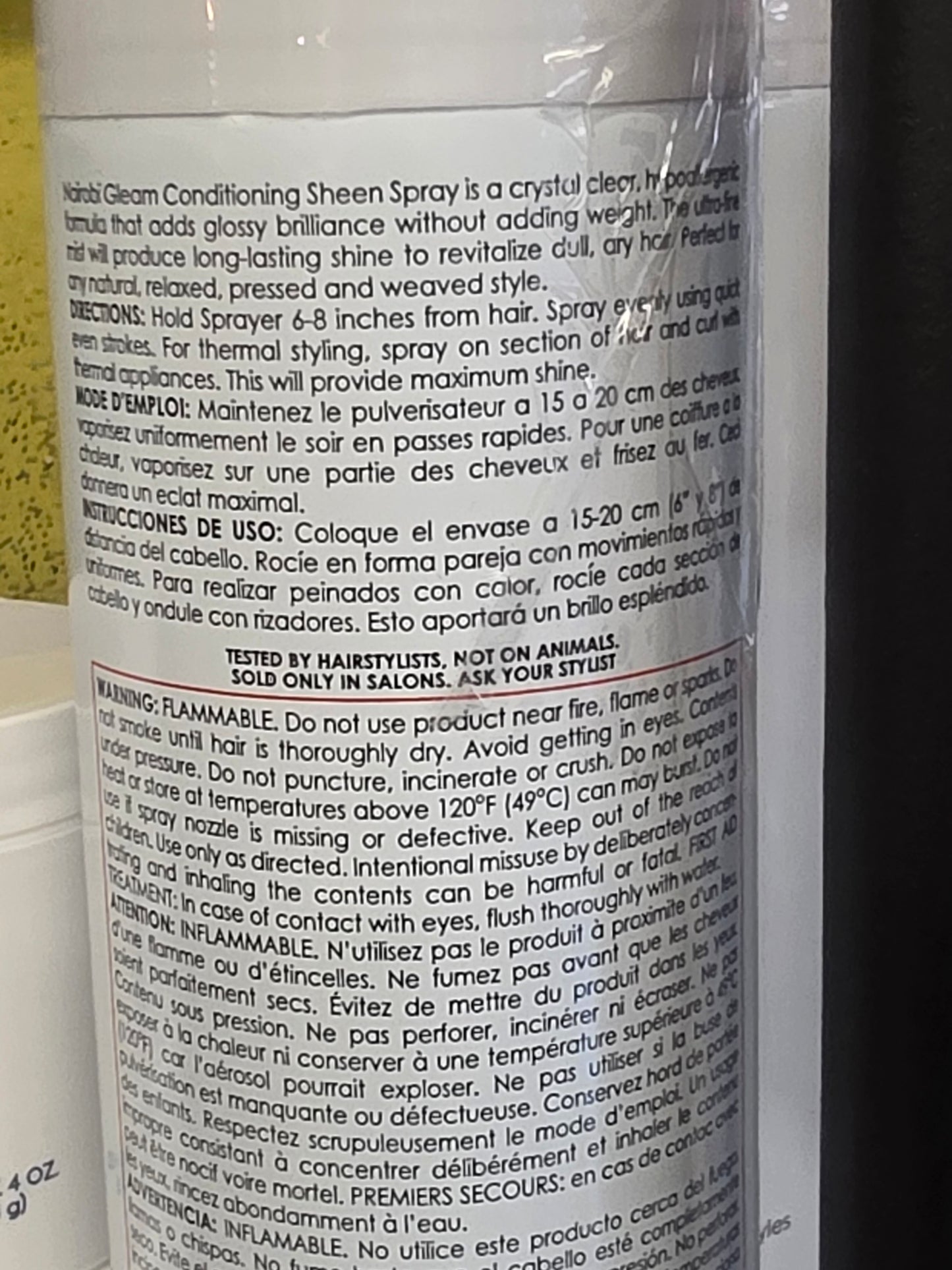Nairobi Gleam™ Conditioning Sheen Spray