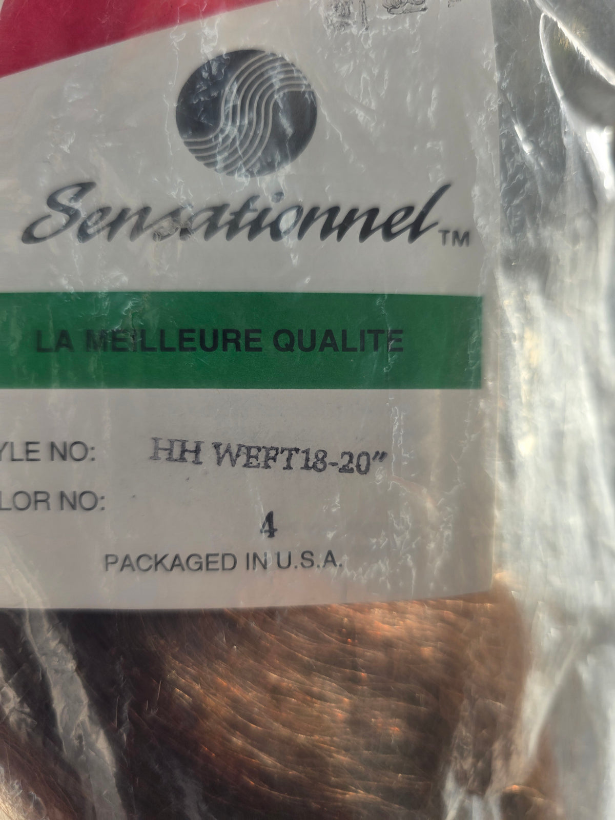 Sensationnel Premium 100% Human Hair Straight Extensions.