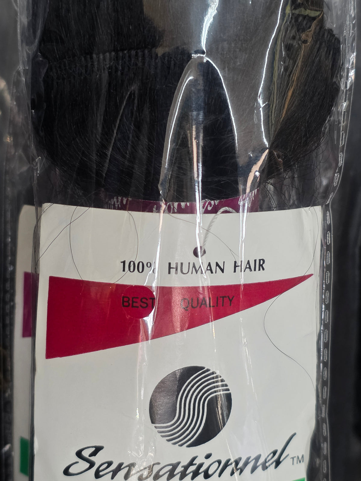 Sensationnel Premium 100% Human Hair Straight Extensions.