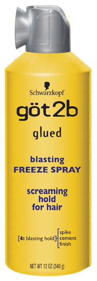 GOT2B BLASTING FREEZE SPRAY [GLUED] 12 OZ
