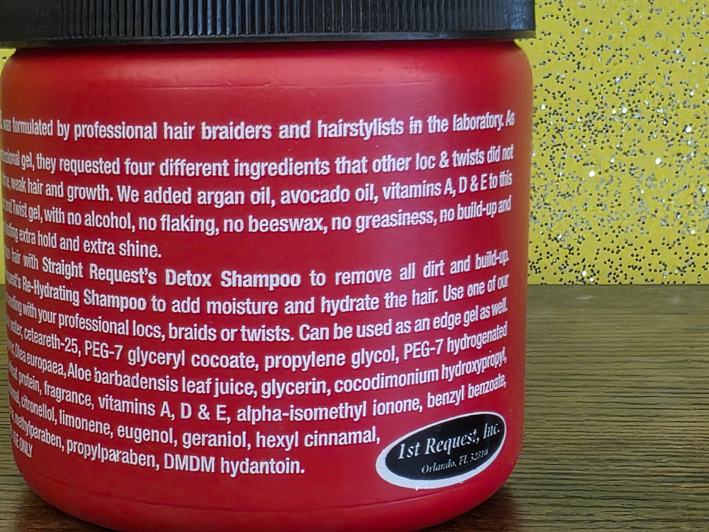 Straight Request Extra Hold Gel with Nice Shine