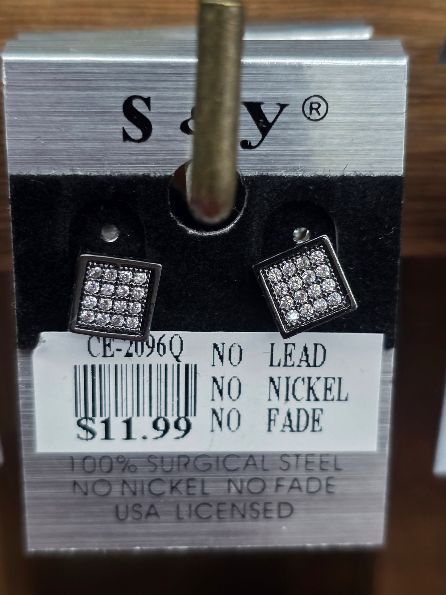 S&Y® SURGICAL STEEL EARRINGS