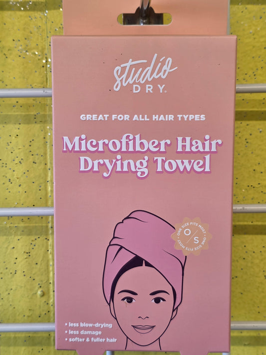 MICROFIBER HAIR DRYING TOWEL
