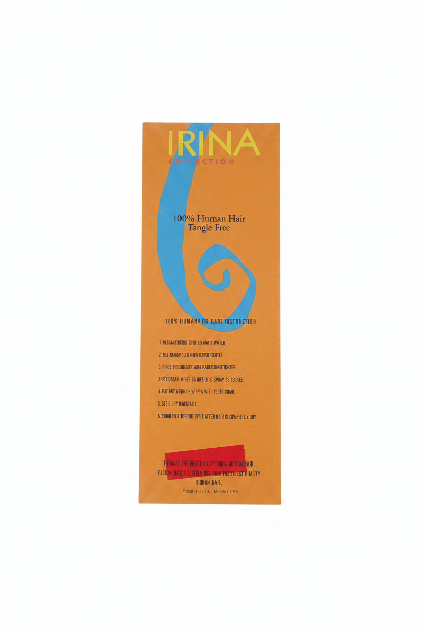 Cleo Irina Collection 10 inch Human Hair Color 1 ( Black)