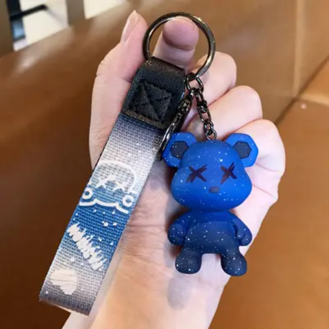 3D Teddy Bear Keychains 5.5 (11cm)