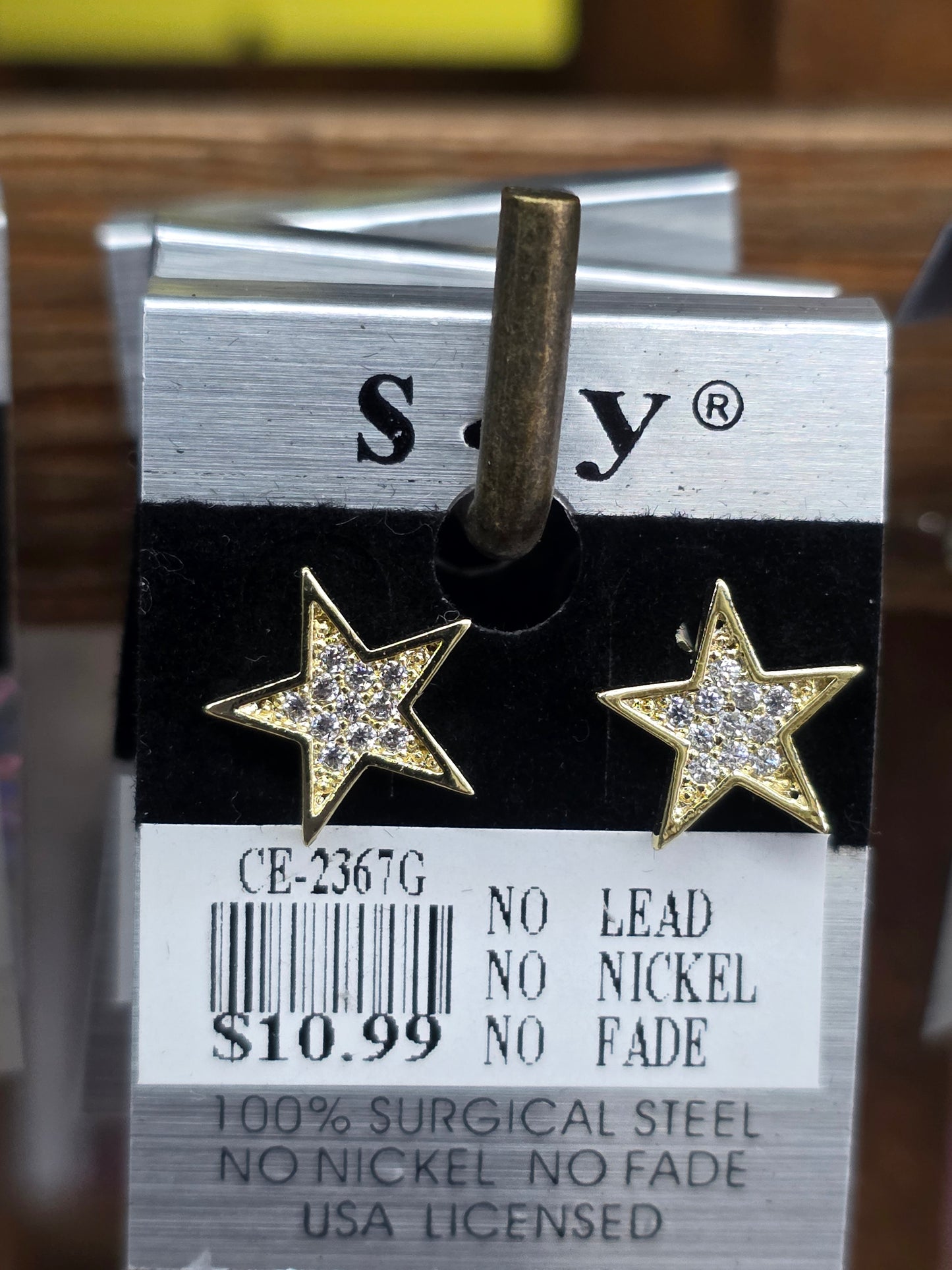 S&Y® SURGICAL STEEL EARRINGS