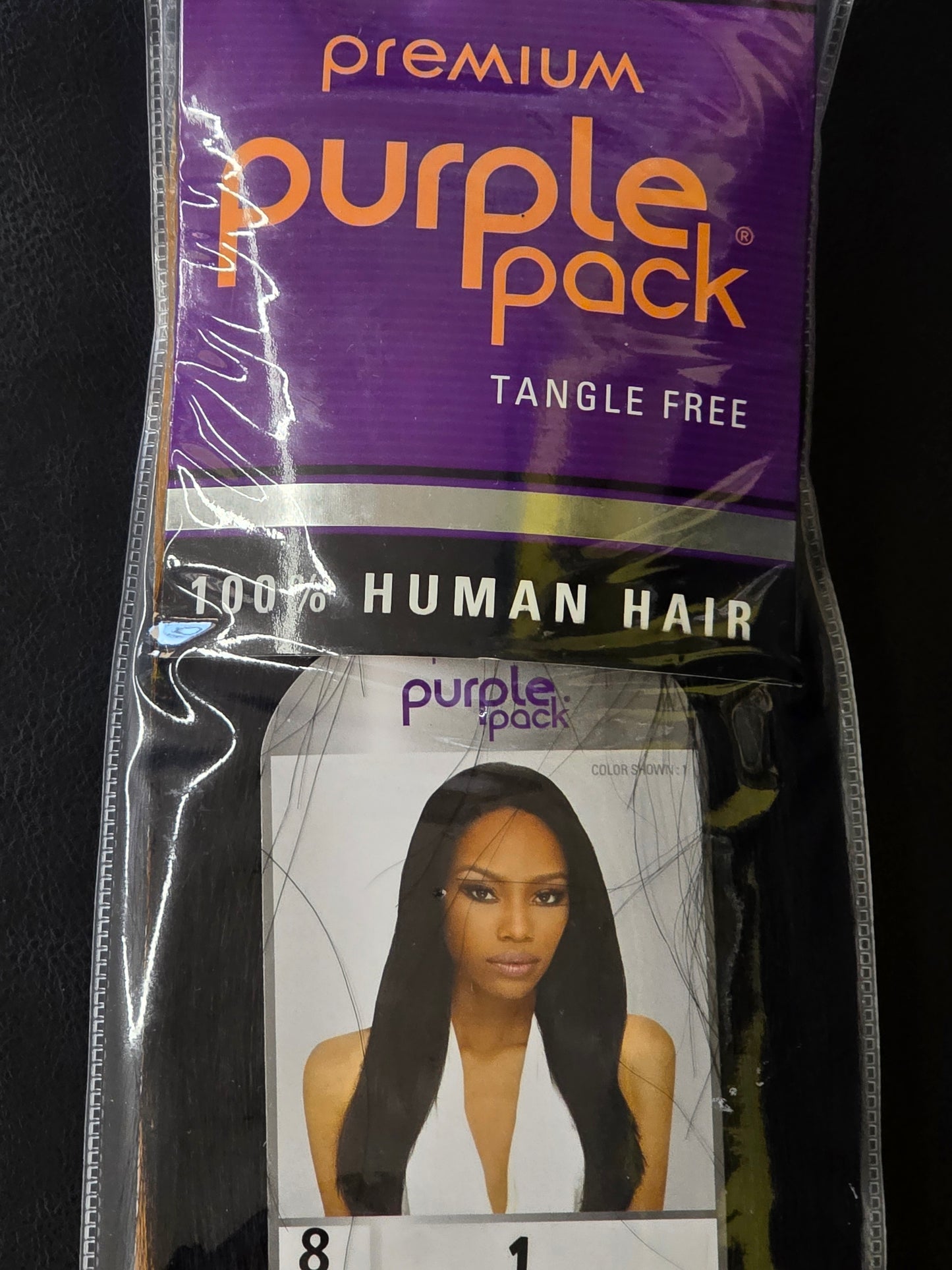 Outre Premium Purple Pack 8 " color 1 Human Hair