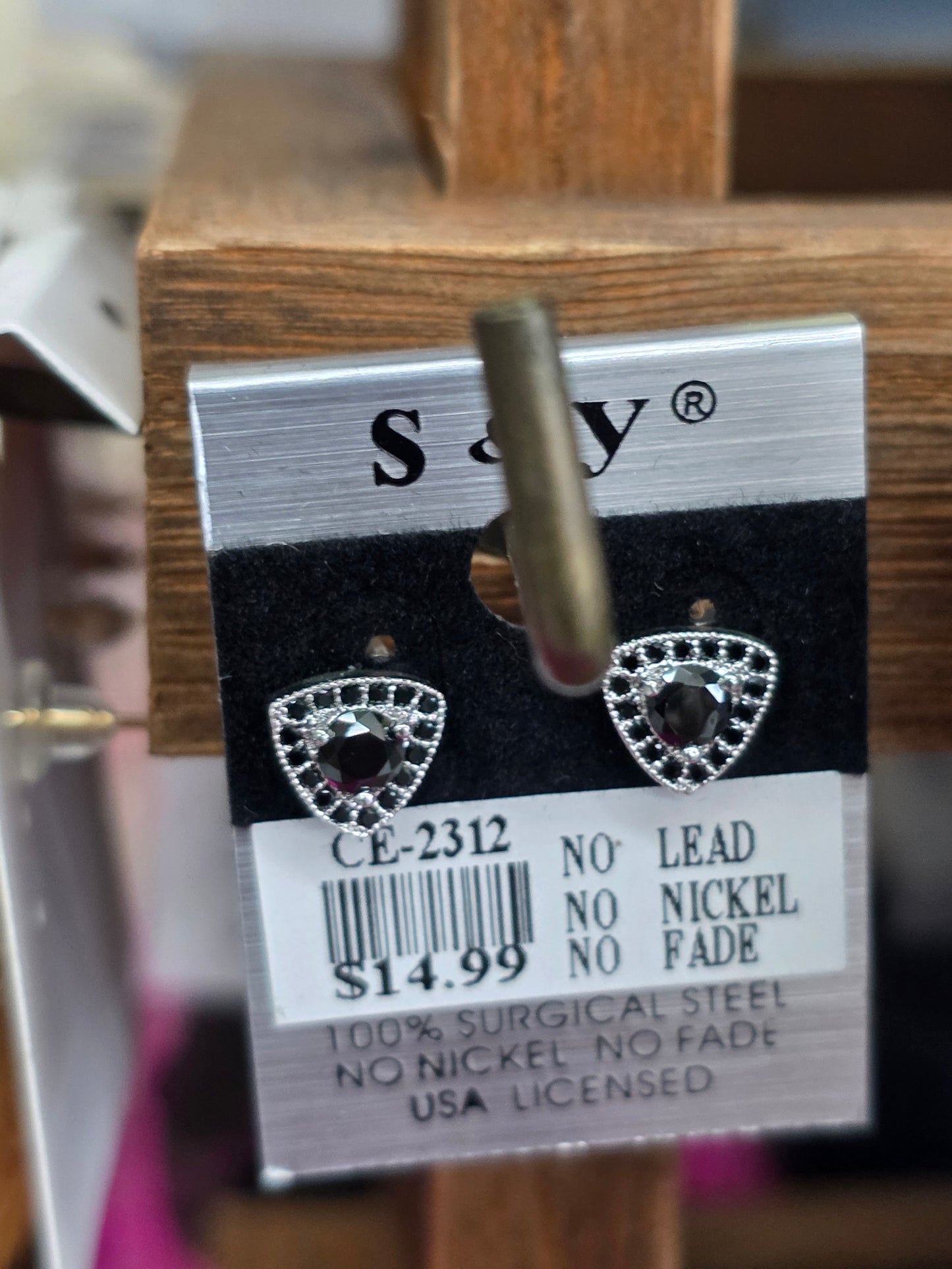 S&Y® SURGICAL STEEL EARRINGS