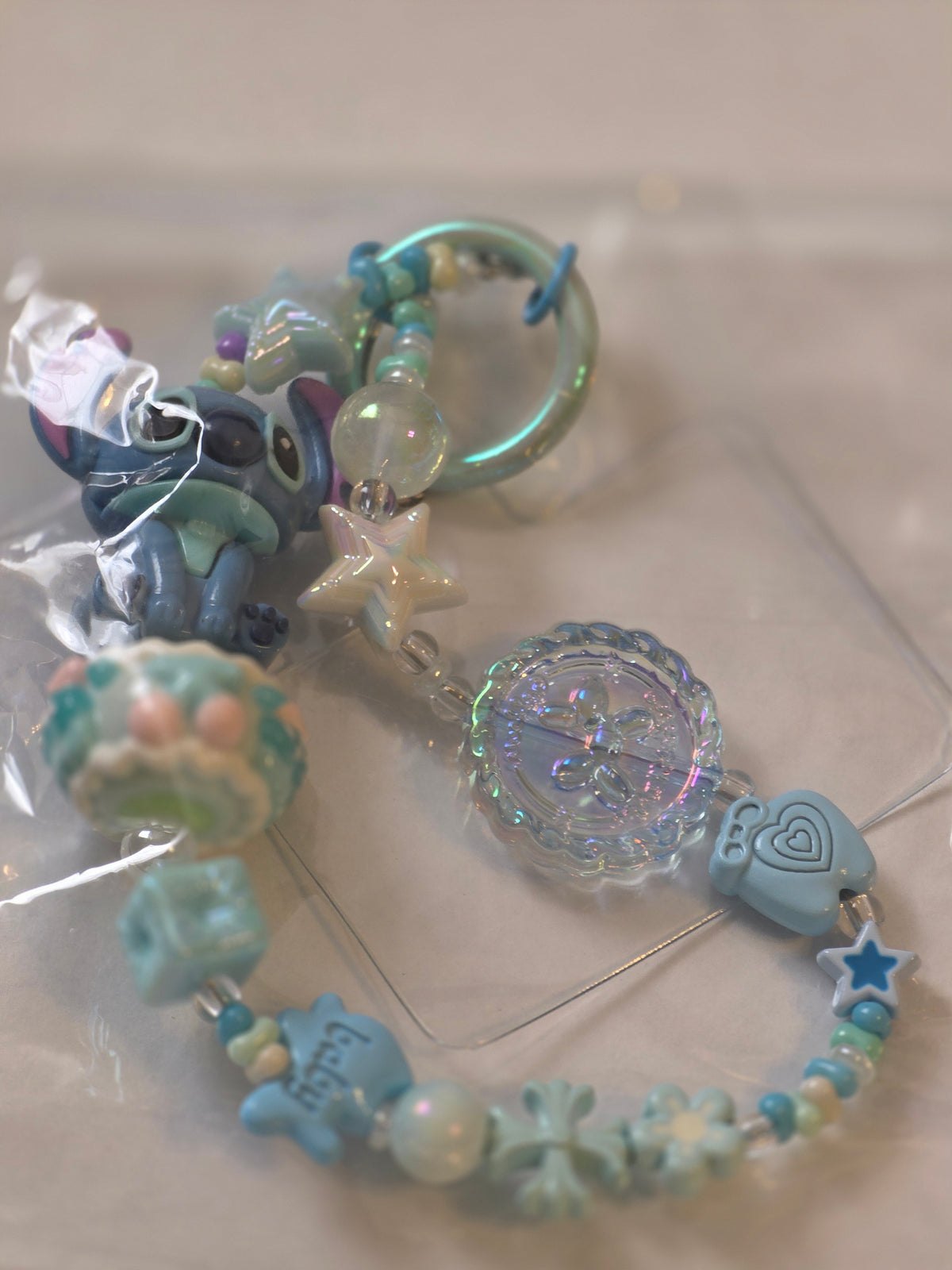 Kawaii Pastel Beaded Character Phone Straps & Bag Charms