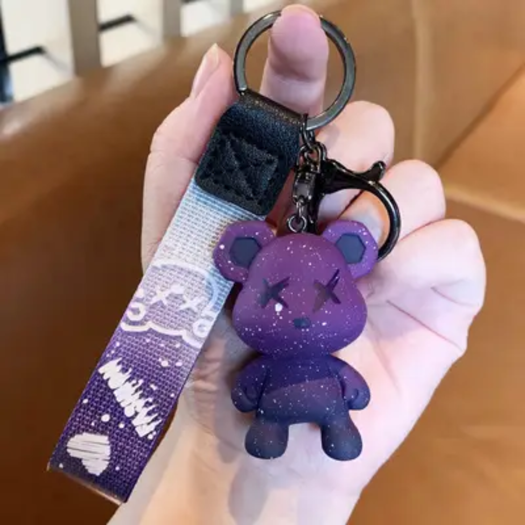 3D Teddy Bear Keychains 5.5 (11cm)