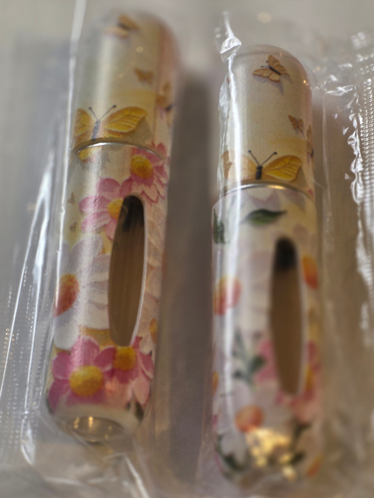 Vintage Floral & Cute Cartoon Refillable Travel Perfume Atomizers (5ml)